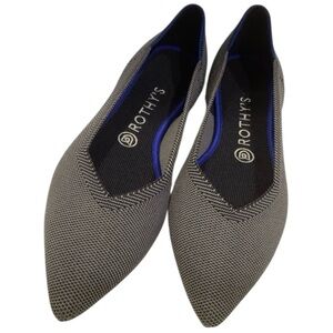 Rothy’s, Pointed  Toe, Grey Flats